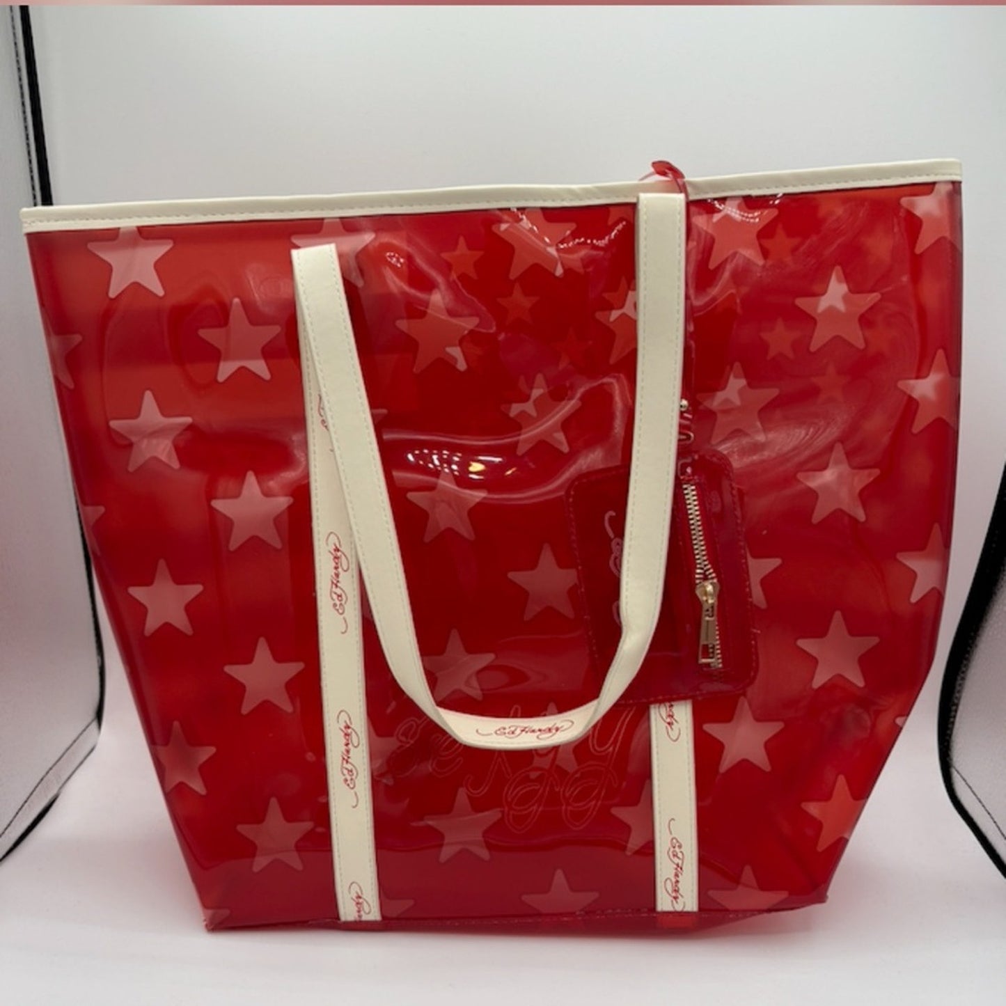 🆕 Ed Hardy Red Sexyy Tote Bag